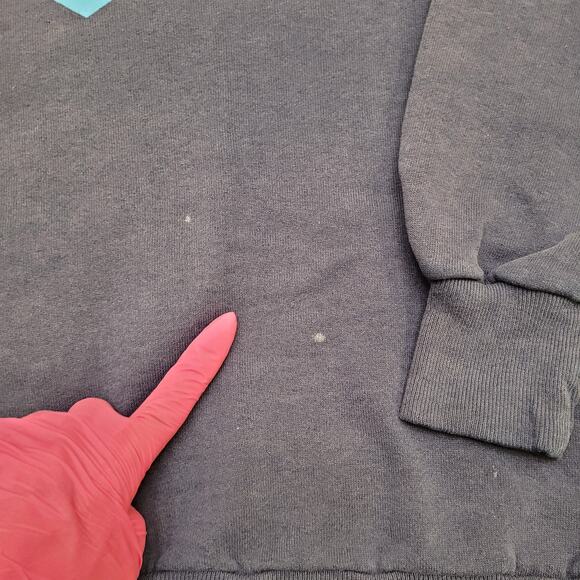 Vintage 80s Penn-State Sweatshirt Womens XL 21x24 Faded USA - Picture 2 of 14